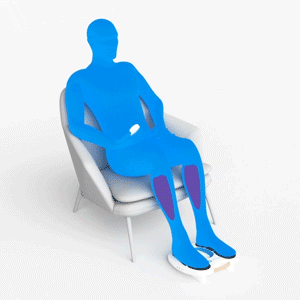 Paingone Fllow provides relief for calf pain
