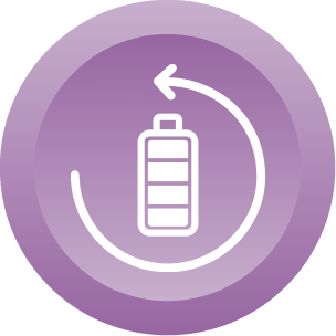 Long battery life icon