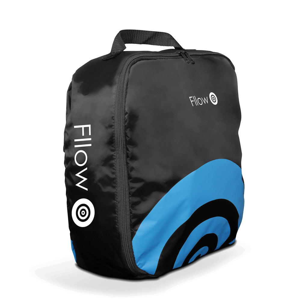 Side view of black Paingone Fllow carry bag