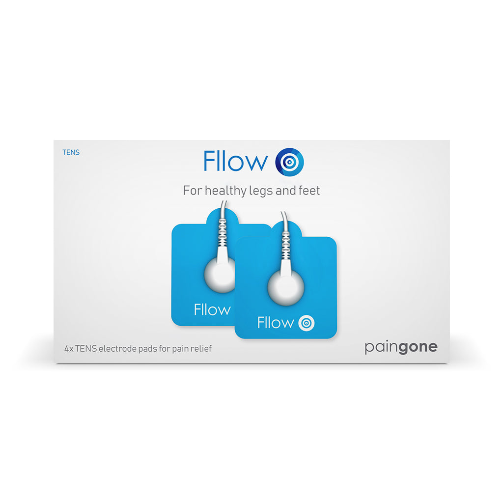 Paingone Fllow 4-pack of TENS electrode pads
