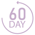 60-day money back guarantee