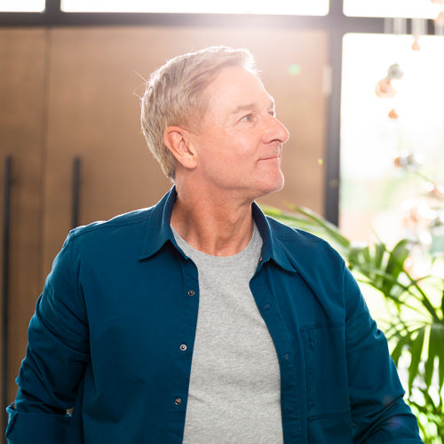 Man looking to the right