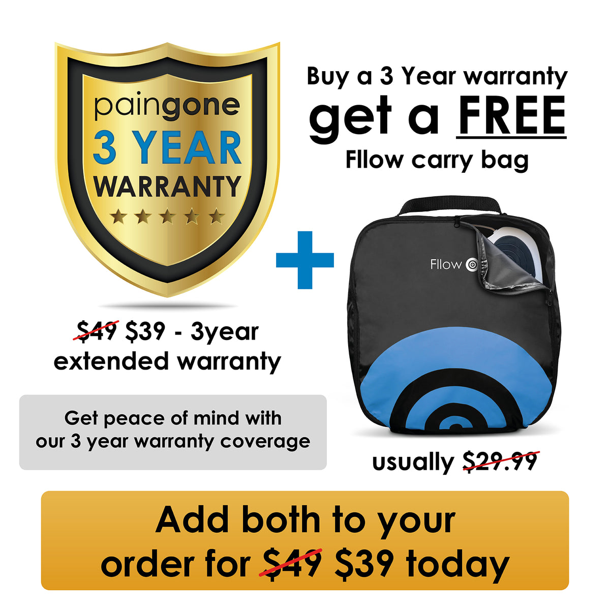 Extended Warranty & FREE Carry Bag