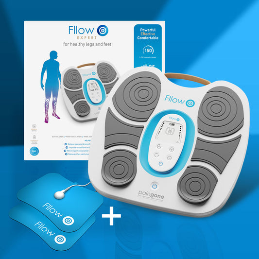 Fllow Arthro device with one pair of Arthro-Fllow pads